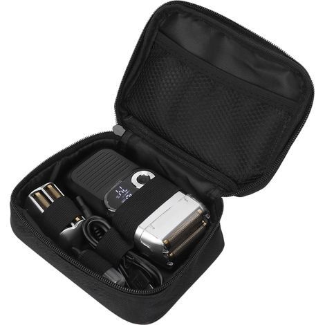 Rasoir électrique rechargeable USB à double lame, écran LCD, pour homme, pour la tête et la barbe (1/5)
