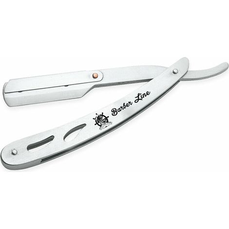 EUROSTIL BARBER LINE NAVAJA METALICA 1UN