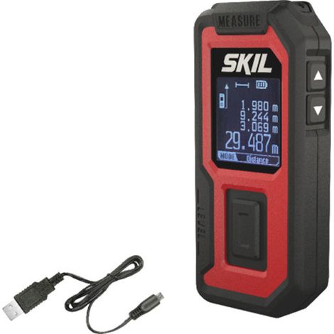 Laser-Entfernungsmesser (30 Meter) mit Lithium-Ionen-Akku – SKIL MT1E1930AA
