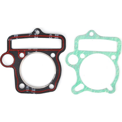 3D-Aufkleber für Tanks von Yamaha, Suzuki, Kawasaki, Honda, Harley-Davidson, KTM und BMW, schwarz mit rotem Rand (1/5)