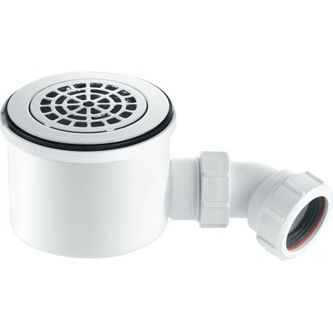 McAlpine ST90CPB-P-HP2 1.5" 90mm Hi-Flow Shower Trap (1/3)