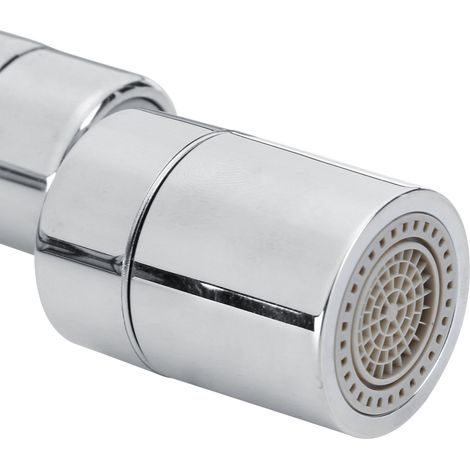 Robinet mitigeur rotatif en cuivre pour lavabo et baignoire, eau chaude et froide, norme internationale G1/2. (1/5)