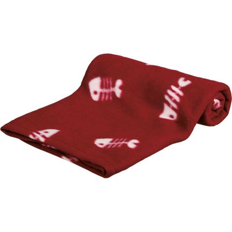 TRIXIE COUVERTURE POLAIRE BEANY/ARÊTE DE POISSON POUR CHATS ZOO 37193 (1/5)