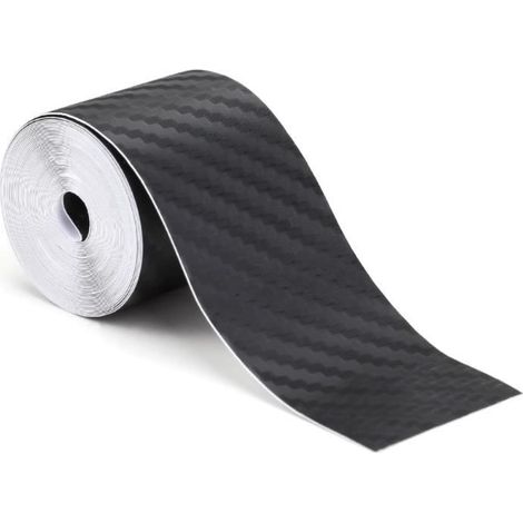 Film Autocollant Adhésif en Fibre de Carbone, 3CM ×300CM Bandes de Fibre de Carbone Anti-Rayures Film, DIY Décoration Film Voiture (1/4)