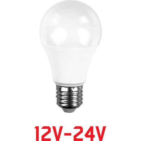 Alcapower Lampadina LED Classica E27 10W 1000lm 3000K Luce Calda Multitensione 9-30V AC/DC Ideale per Camper Nautica e Impianti Fotovoltaici