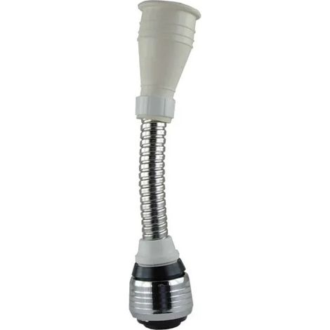 Flexible brise-jet ventouse à emboitement pour col de cygne, 2 jets, 10L / min (1/2)