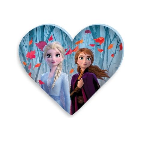 Taie d'oreiller décorative Disney La Reine des Neiges en forme de lampe, 35 x 30 cm, en velours (1/2)