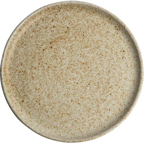 Assiettes plates beige moucheté Canvas 26,5 cm (Lot de 6) - Ref FA338 - Olympia (1/4)
