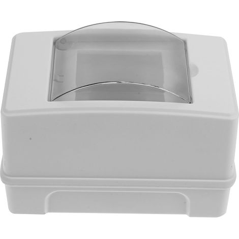 Boîte de Distribution Électrique Boîtier Abs et PC Blanc Résistant à L'usure 3 Voies Protection Ip65 et Protection des Disjoncteurs pour Atelier Intérieur (1/5)