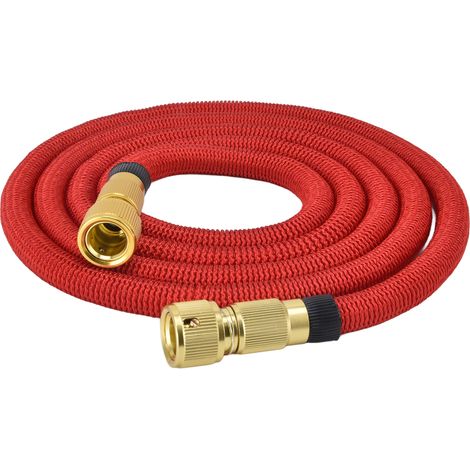 Ausziehbarer Messing-Schnellverbinder für Gartenschlauch, 7,5 m (24,6 Fuß) – ideal zum Bewässern von Autowaschanlagen. (1/5)