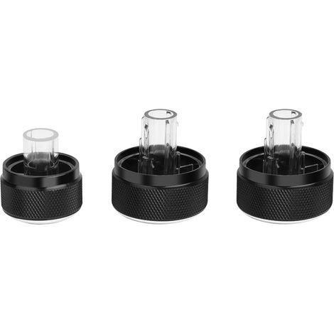 Boutons Aluminium Panneau Contrôle Climatisation Auto pour Volkswagen Golf 5 MK5 2005-2009 - Poignées Réglage AC Argent (1/5)