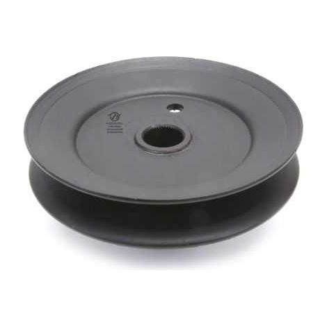 Poulie pour MTD gorge en V. N°756-0486. Ø 127 mm. Largeur 24 mm (1/4)