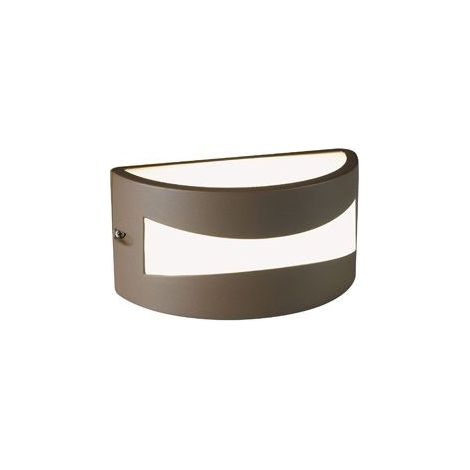 APPLIQUE LED 'TIBET' 10 W - cm 22 x 12,1x 10,8 marrone (1/4)