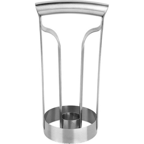 Coupe Ananas, Epluche Ananas Ananas Peeler en Acier Inoxydable Coupe Fruit pour les Anneaux de Fruits de Cuisine (1/5)