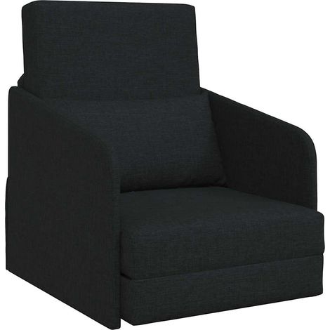Maison Exclusive - Schlafsofa Schwarz 65 x 80 x 83 cm Stoff