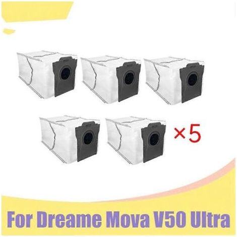 Kit de 5 sacs à poussière pour aspirateur robot Dreame Mova V50 Ultra (1/5)