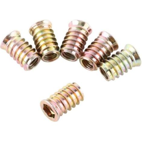 Pack de 20 pièces M10 Écrou hexagonal fileté , Écrous d'Insert Assortiment (M10x25mm) (1/4)