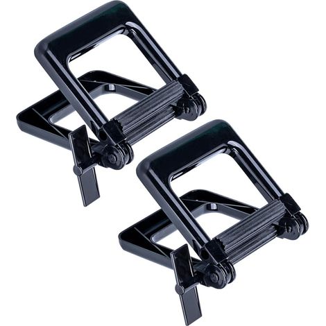 2 presse-tubes plastique rotatif, pour dentifrice/crème/lotion/pigments, salon/coiffure/maison (1/5)