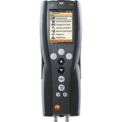 Testo 324, systeme de controle pour conduite gaz/eau KB (1/4)