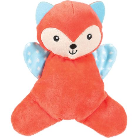 Peluche maxou orange doudou bruissant 19 cm jouet pour chiots - zolux (1/2)
