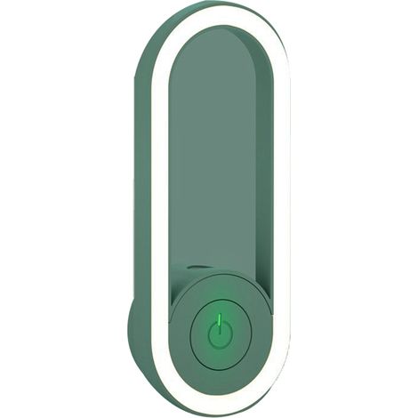 Répulsif à mouches à ultrasons pour l'intérieur, à brancher, silencieux, 2 vitesses réglables, avec veilleuse, pour la maison, la cuisine ou le bureau (prise américaine 90-230 V). (1/5)