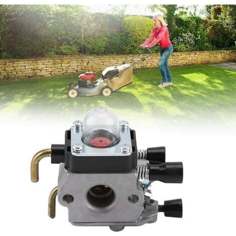 Ej.Life Kit carburateur pour STIHL FS55 FS55R FS55RC FS38 KM55 HL45 KM55R filtre à air kit pilote carburant kit bougie (1/4)