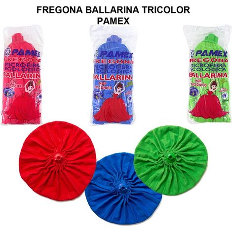 Mop ballerine en microfibre super absorbante pour toutes surfaces (1/2)