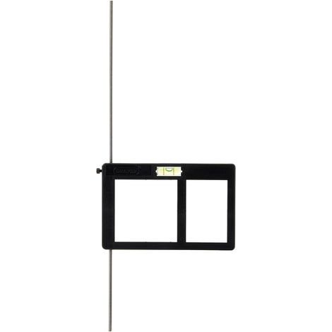 Draper 63955 SBT Electrical Plug Socket Back Box Template Cutter and Level (1/4)
