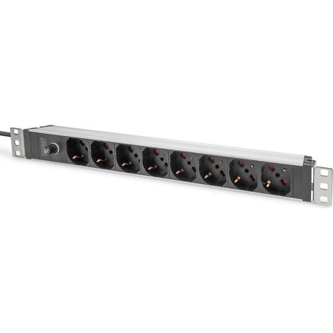 digitus DN-95410-IT regleta de aluminio con 8 tomas (1/4)