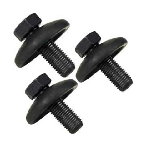 Mounting screws and washers for lawnmower blades 532193003: Set of 3 mounting screws and washers for lawnmower blades, high-strength, rust-resistant, galvanized steel, secure blade attachment – 20 set
