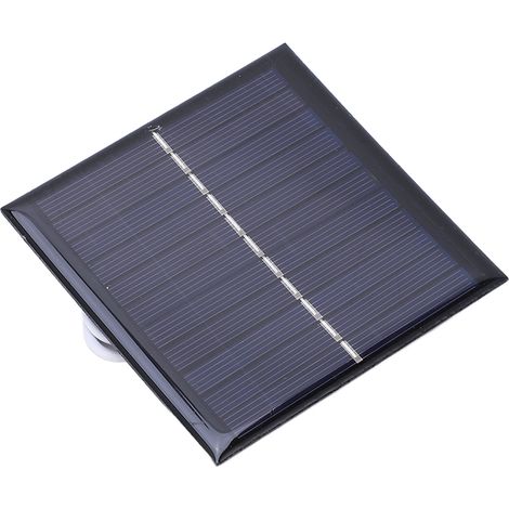 Panneau solaire portable 1W 5.5V écologique pour recharge extérieure, chargeur solaire nomade (1/5)