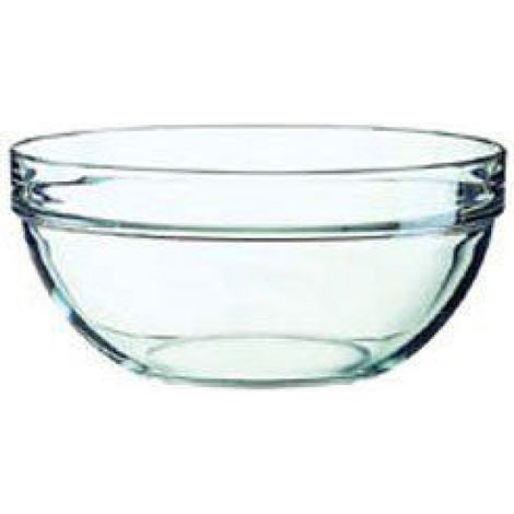 Saladier - Verre - Empilable - Diamètre 7.5 cm - Hauteur 3.3 cm - 1 Pièce