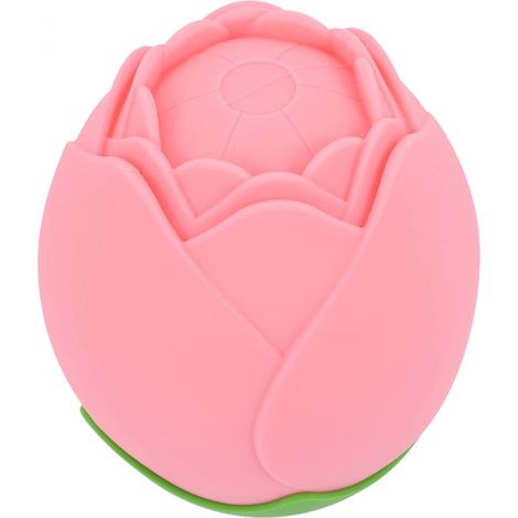 Filiyano – Lampe de chevet bébé en silicone : Veilleuse LED rose en forme de rose, idéale pour la chambre d'enfant ou le salon. (1/5)
