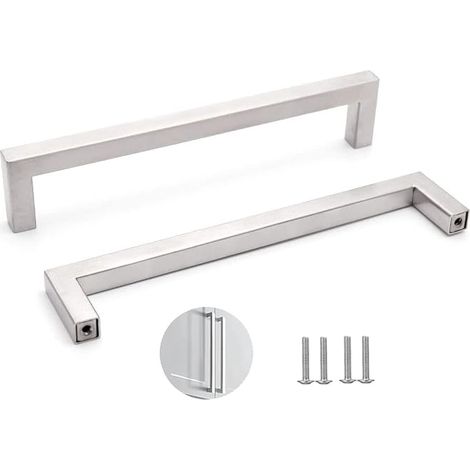 Stainless Steel Kitchen Cabinet Handles Kitchen Cupboard Handles Distance 256 mm (1/5)