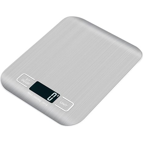 1 Balance électronique,Acier inoxydable,Précision 1g,Capacité 10kg,Cuisine portable