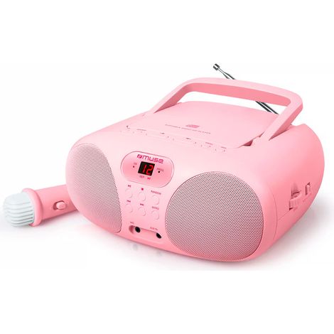 MUSE MD-203 KP ROSA / REPRODUCTOR PORTÁTIL DE CD CON RADIO