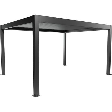Pergola Gr. 4,5 x 3,5 dunkelgrau-metallic