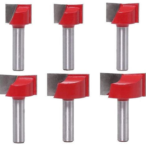 6-teiliges Set gerader Fräser – 8 mm Holzbearbeitungsfräser (1/5)