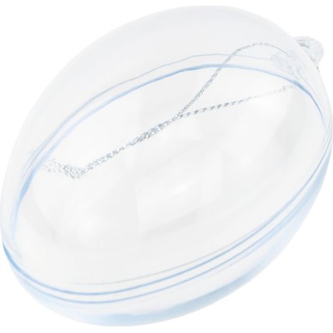 TG60440 Acryl-Ei 16 cm Transparente Kunststoffeier