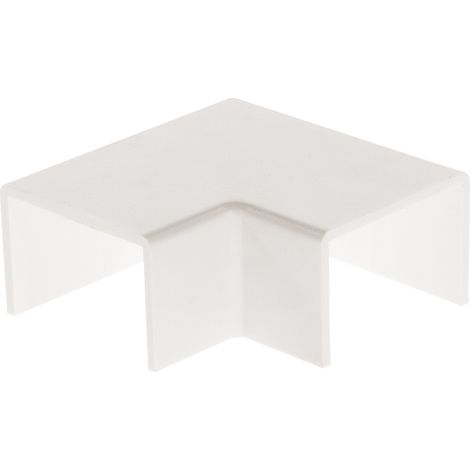 IluminaShop - Angulo Plano para Mini Canaleta Electrica 25x17 Mm