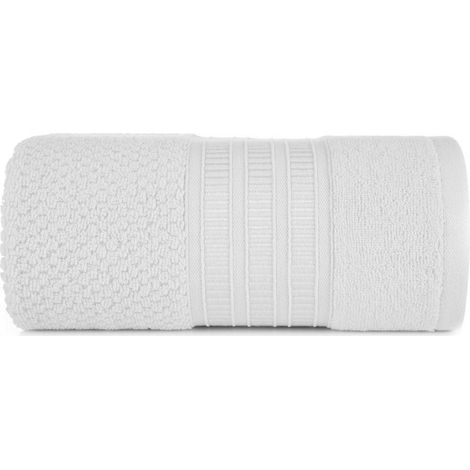 Rosita Handtuch 50x90 weiß mit Reisstruktur 500g/m2