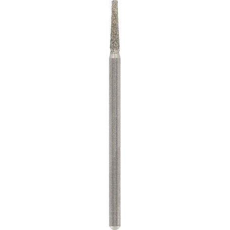DREMEL 2 Punte diamantate coniche per incisioni diametro 2,0 mm (7134) DREMEL
