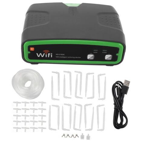 Système arrosage auto intelligent double pompe WiFi, contrôle distance via appli, mémoire et minuterie, silencieux pour balcon et jardin