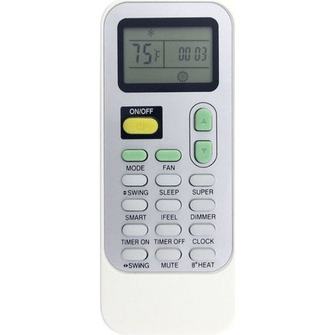 Télécommande Climatiseur - Compatible Hisense DG11J1-72 - Fonctionnelle Et Robuste - 1 Pièce (1/5)