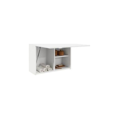 Armoire murale de bain blanc 60x25x40 bois d'ingénierie (1/5)