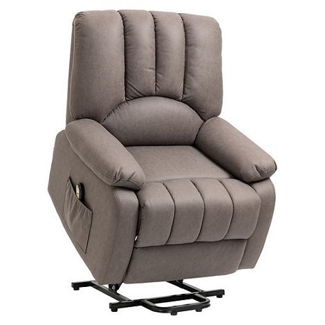 Fauteuil relax inclinable électrique releveur Baryton avec repose-pied et télécommande (1/5)