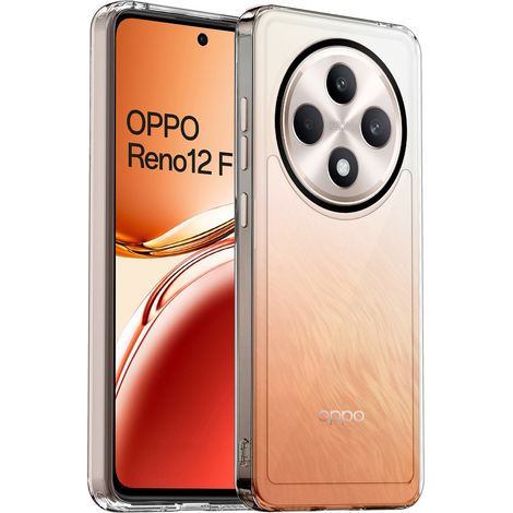 Hülle für Oppo Reno 12FS / 12F, Fusion Hybrid, transparent (1/4)