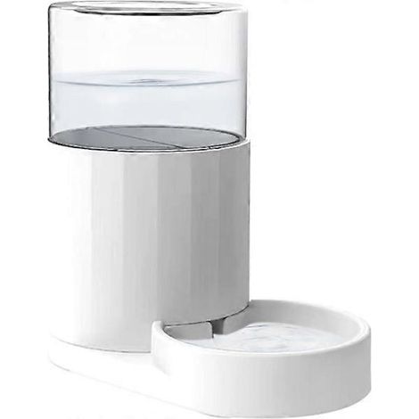 Automatischer Wasserspender für Haustiere, 2,5-Liter-Schwerkraftwasserspender, großer Wassernapf für Katzen und Hunde (2,5 Liter, mit Filter) (1/5)