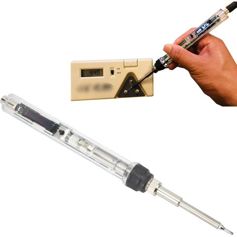 Fer à souder portable multifonction T12, fer à souder à chauffage rapide avec alimentation (norme européenne 100-240 V) (1/5)