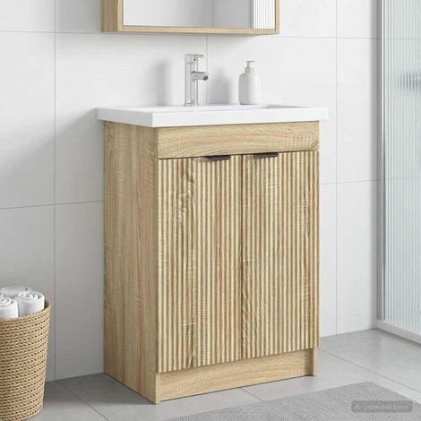 Cabinet debajo del fregadero Roble  78,5 x 37,5 x 81 cm